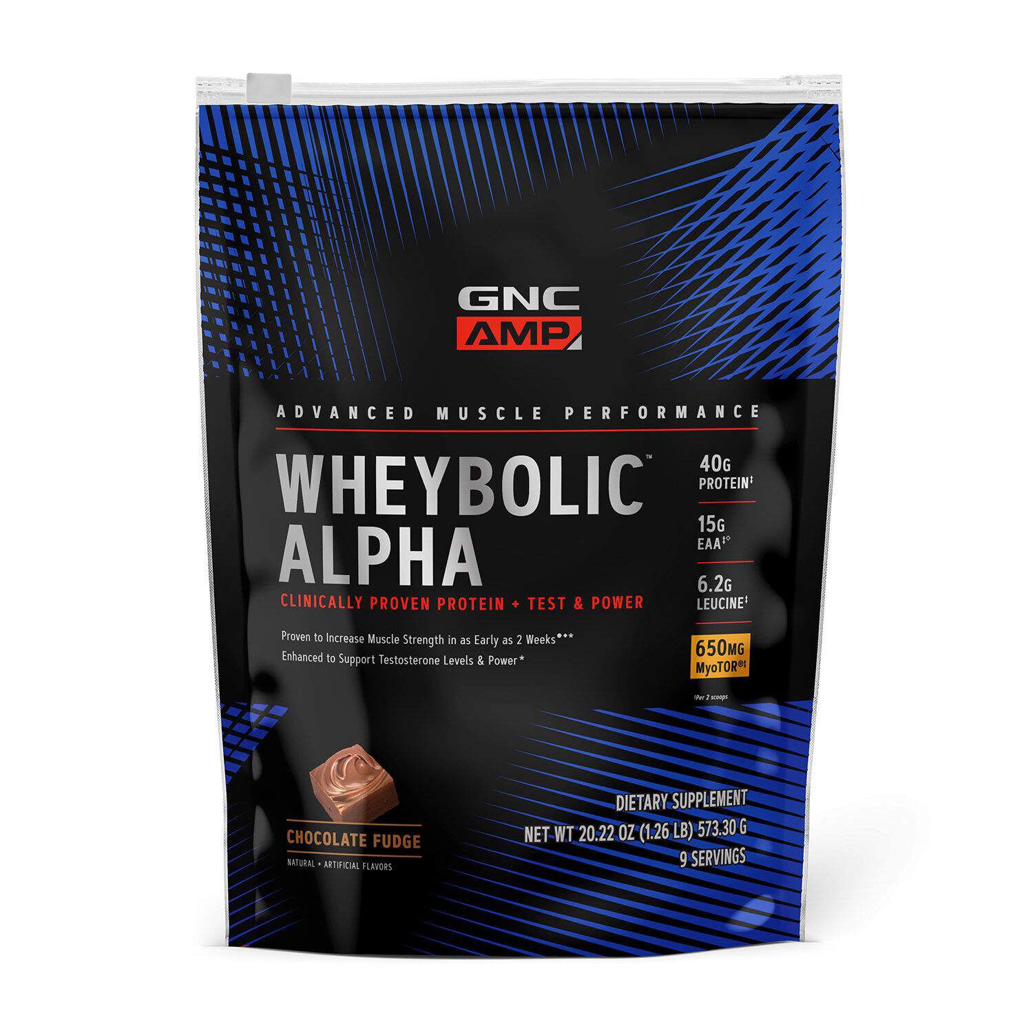 Wheybolic™ Alpha with MyoTor® Chocolate Fudge (9 Servings) GNC